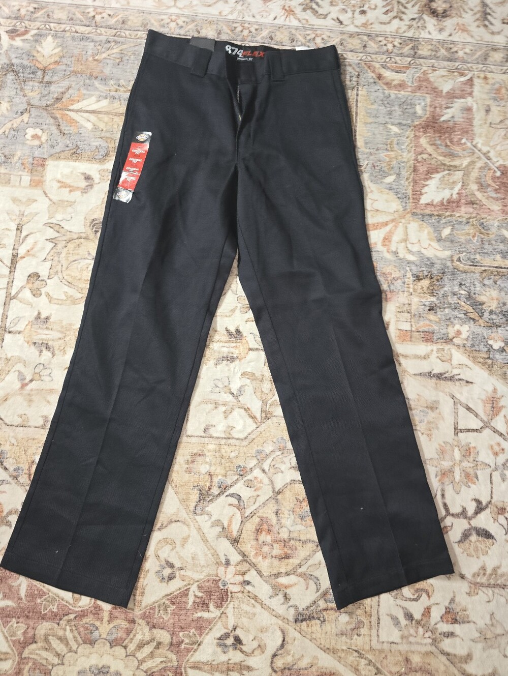 Dickies Black Men's Classic Work Dress Pants